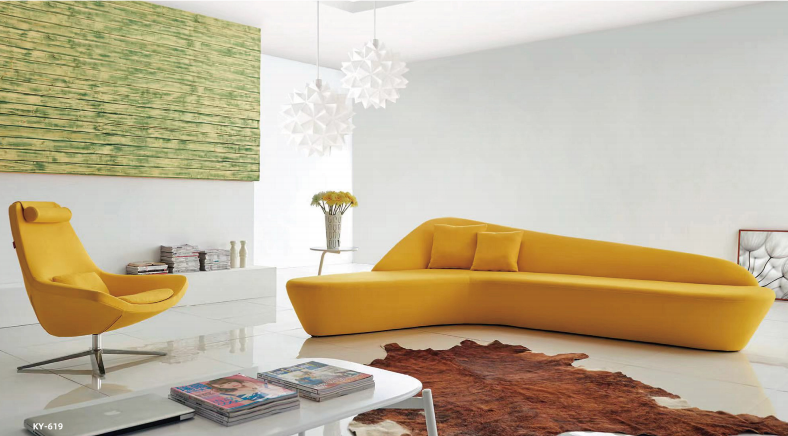 Modernes Sofa für den Empfangsbereich 